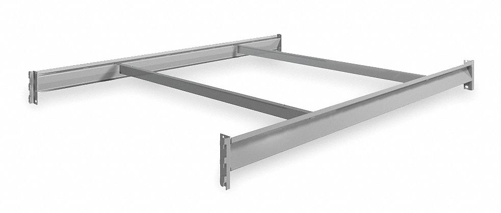 BULK STORAGE DECK LEVEL, 60 IN X 48 IN X 3⅝ IN, 14 GA BEAMS, 3,800 LB LOAD CAPACITY