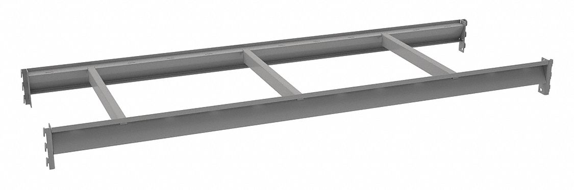 BULK STORAGE DECK LEVEL, 72 IN X 24 IN X 3⅝ IN, 14 GA BEAMS, 2,750 LB LOAD CAPACITY