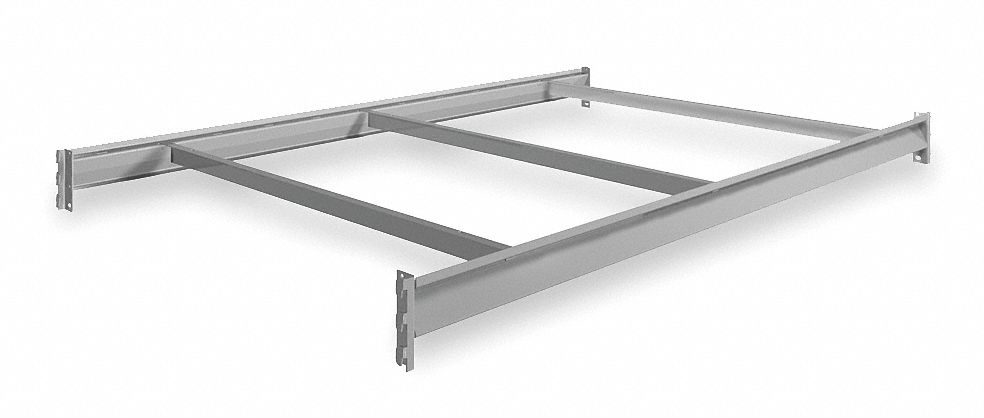 BULK STORAGE DECK LEVEL, 72 IN X 48 IN X 3⅝ IN, 14 GA BEAMS, 2,750 LB LOAD CAPACITY