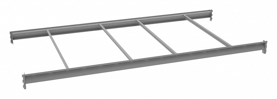 BULK STORAGE DECK LEVEL, 96 IN X 48 IN X 3⅝ IN, 14 GA BEAMS, 2,150 LB LOAD CAPACITY