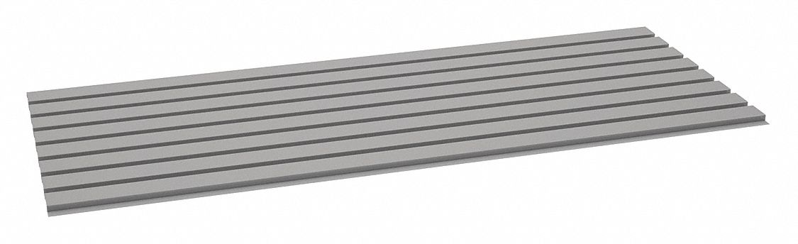 DECKING, 60 IN X 24 IN X 9/16 IN, 22 GA DECKING, STEEL, 4,150 LB LOAD CAPACITY