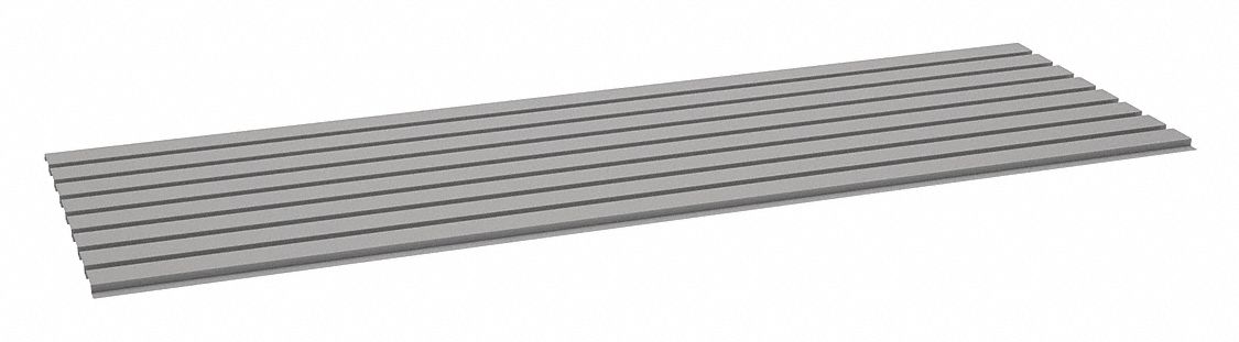DECKING, 72 IN X 24 IN X 9/16 IN, 22 GA DECKING, STEEL, 4,150 LB LOAD CAPACITY
