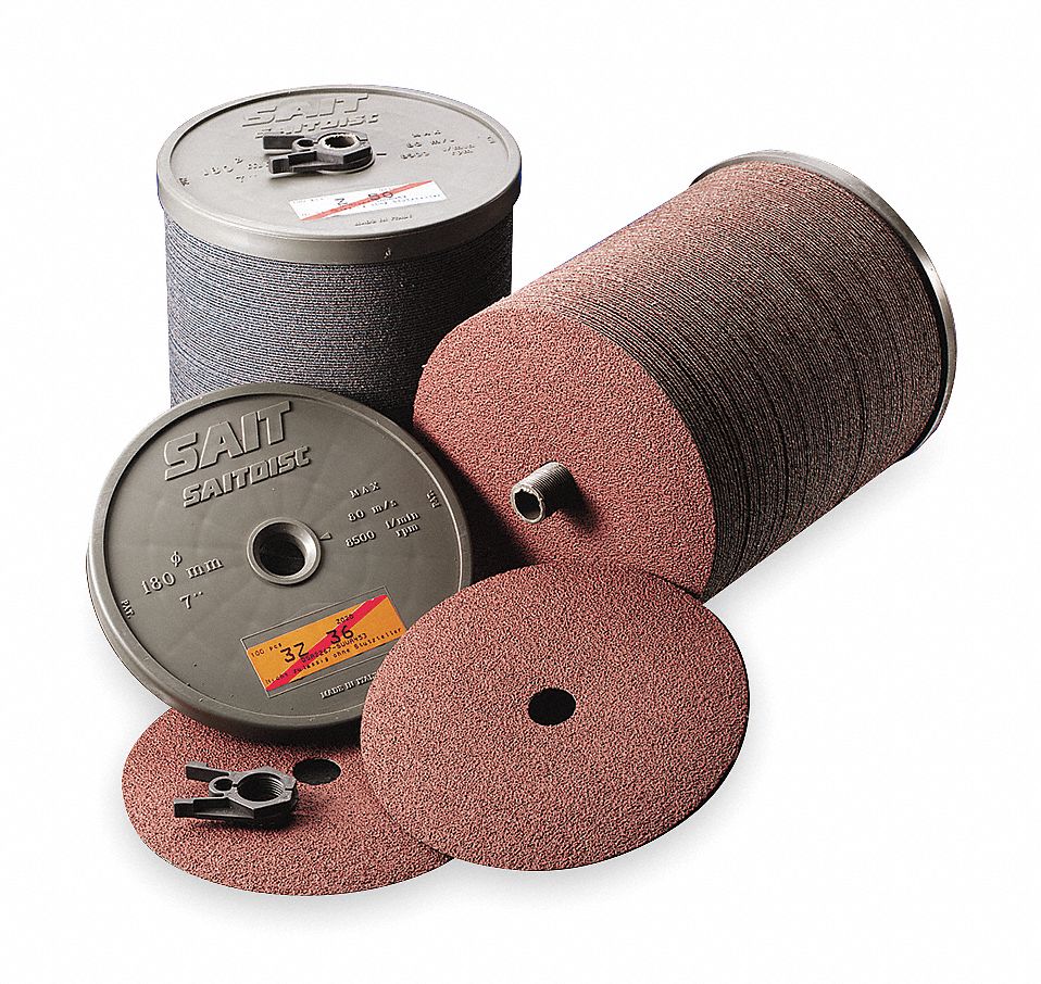 DISC FIBER BULK 2A 4-1/2 X 7/8 100X