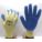 COATED GLOVES,LATEX,XL,BLUE/YELLOW,PR