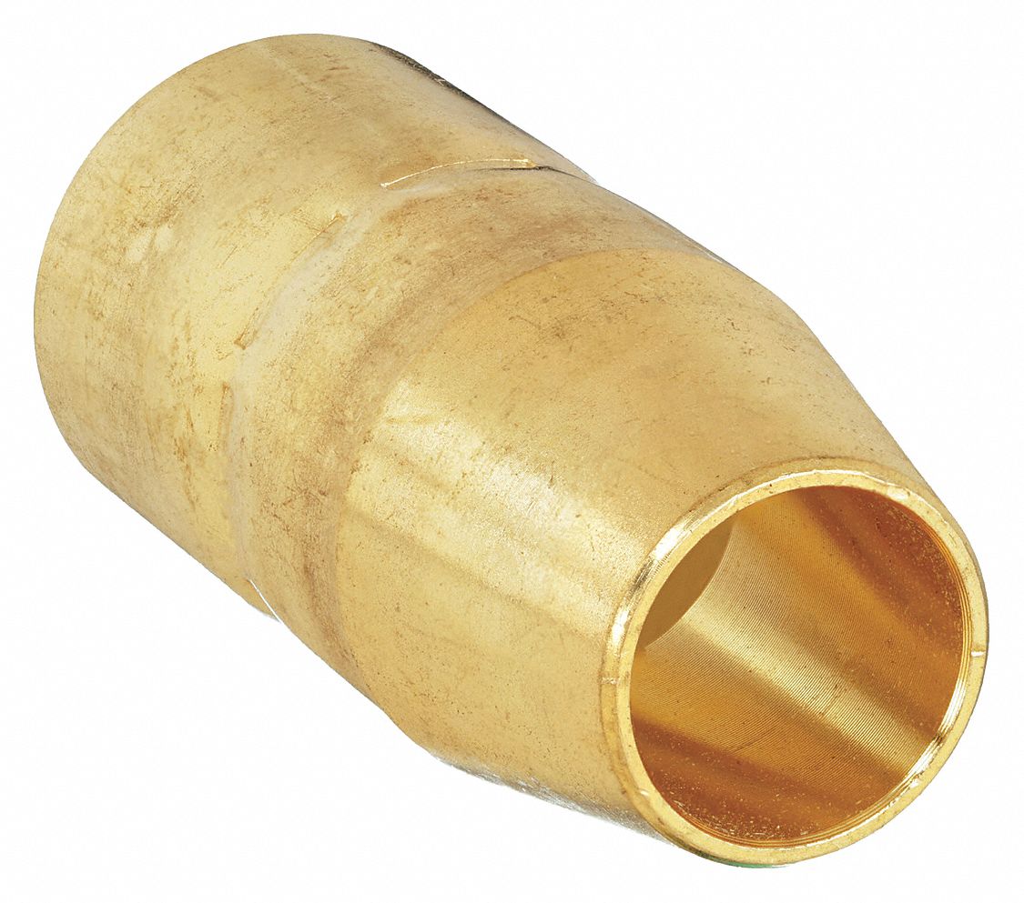 NOZZLE, M-SERIES, ½ IN, CONICAL TIP, FLUSH, BRASS