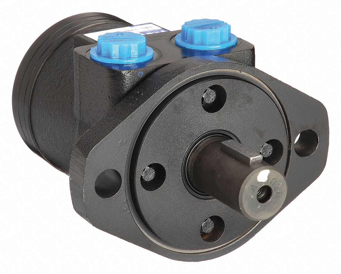 Hydraulic Motor: H Series, 2-Bolt, 3.25 in Pilot, 2.2 cu in/rev, 1, 021 RPM Max. RPM