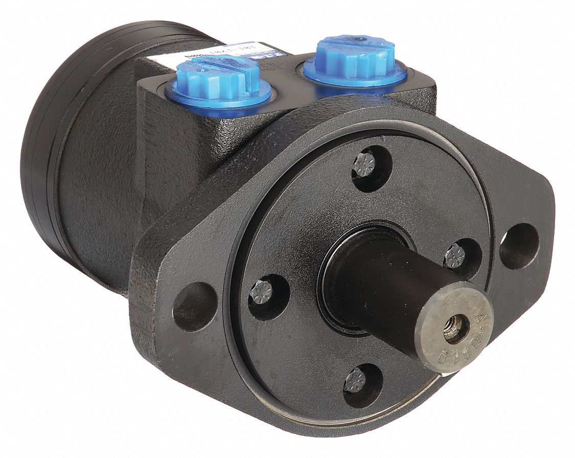 Hydraulic Motor: H Series, 2-Bolt, 3.25 in Pilot, 3.6 cu in/rev, 953 RPM Max. RPM