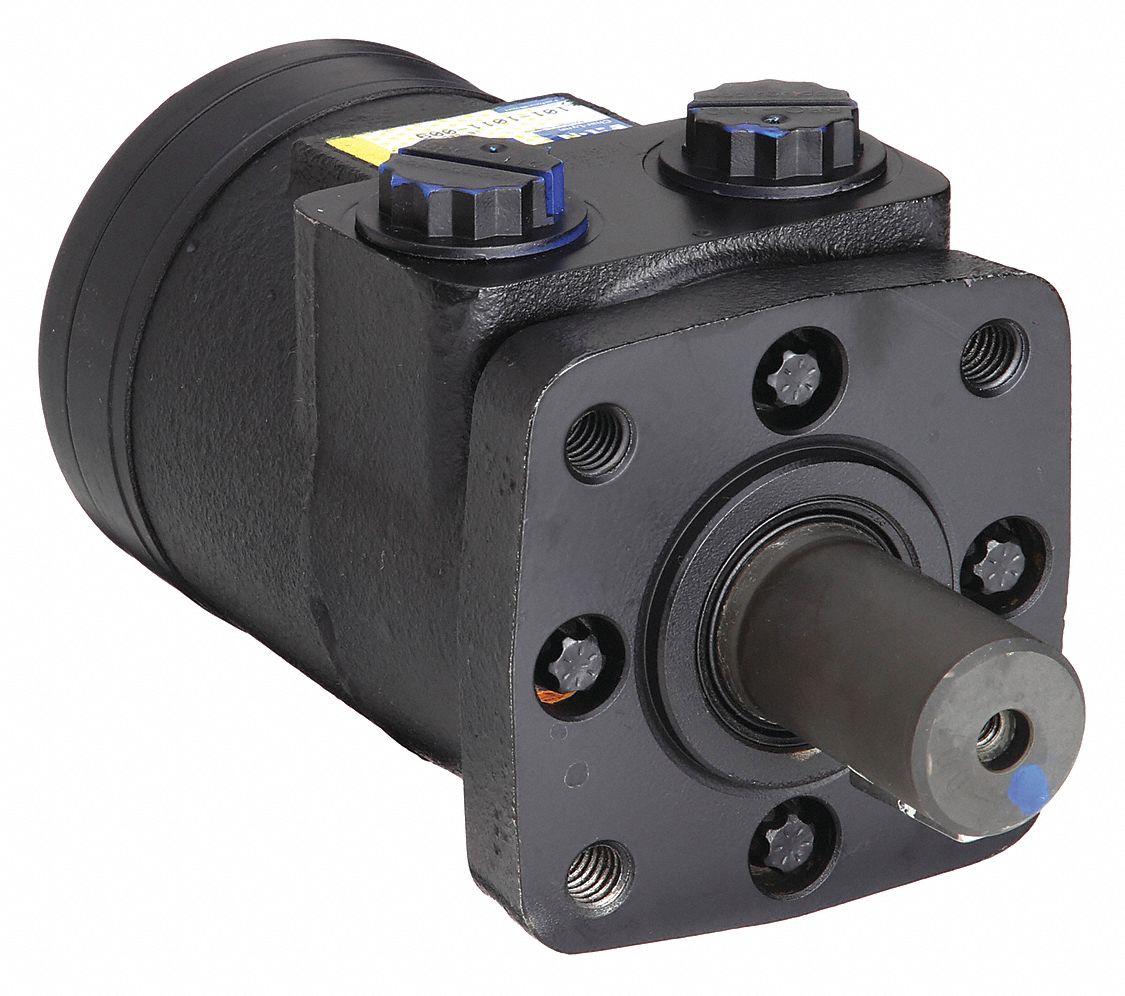 Hydraulic Motor: H Series, 4-Bolt, 3.25 in Pilot, 5.9 cu in/rev, 585 RPM Max. RPM