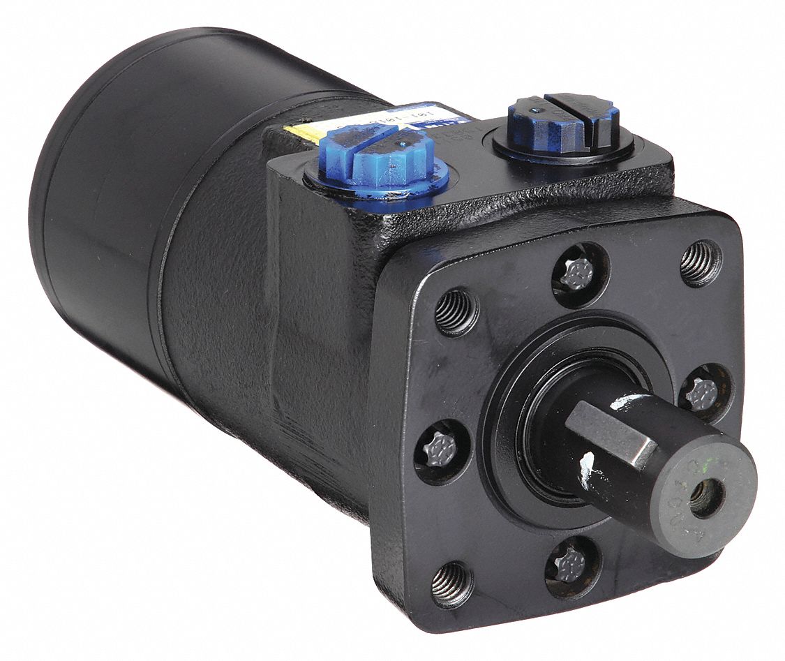 Hydraulic Motor: H Series, 4-Bolt, 3.25 in Pilot, 22.6 cu in/rev, 152 RPM Max. RPM