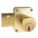 DEADBOLT DRAWER LOCK,BRASS