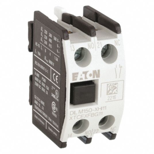 In-line Terminal Block for DIN Rail, Button Operation Type 2216