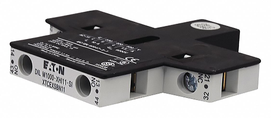 Auxiliary Contact: 1NO/1NC, Side Mount, Side-Mounted