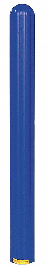 BOLLARD COVER,6 IN DIA.,56 IN H,BLUE