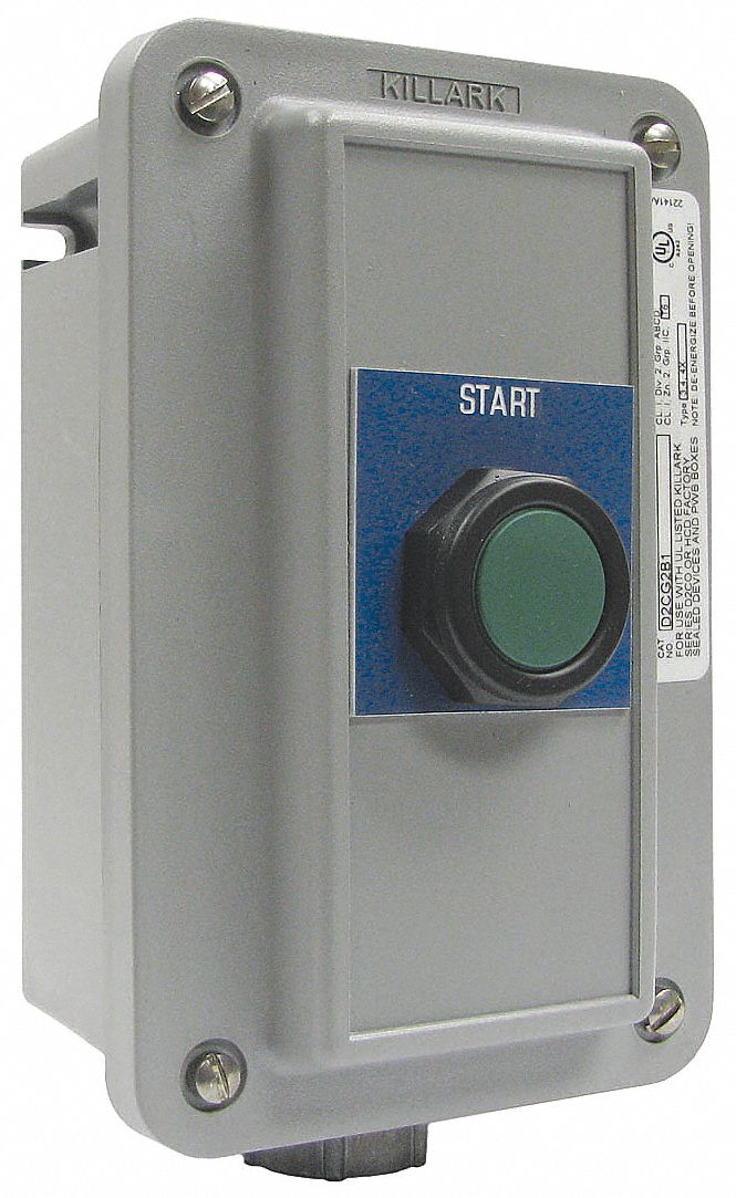Push Button 1no 1nc Control Station 4tzn6 D2cg2b1 Grainger