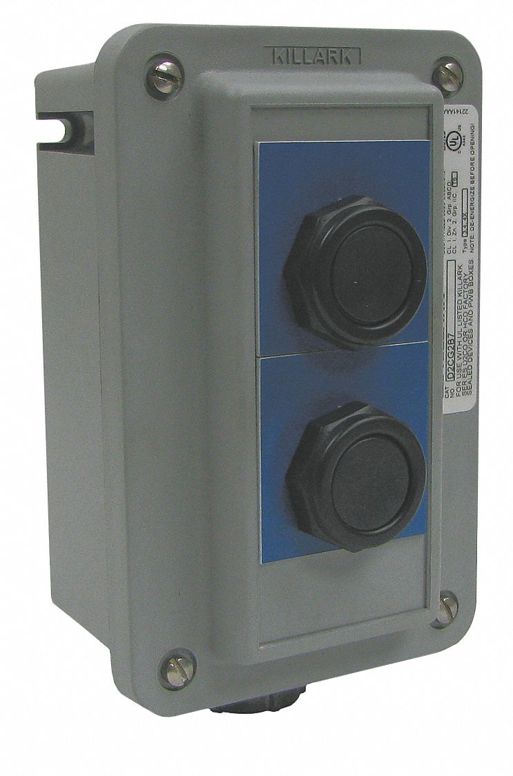 Push Button 2no 2nc Control Station 4tzp3 D2cg2b7 Grainger