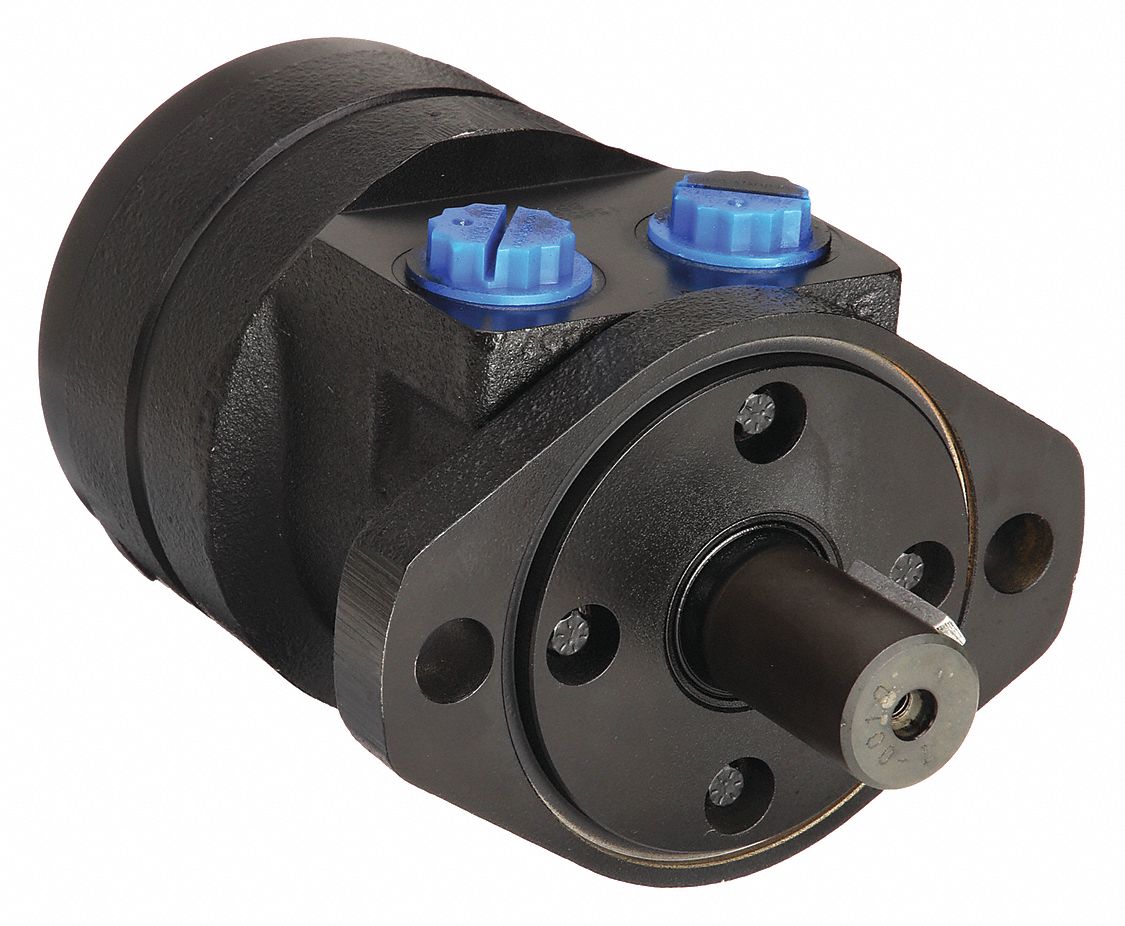 Hydraulic Motor: S Series, 2-Bolt, 3.25 in Pilot, 11.3 cu in/rev, 303 RPM Max. RPM