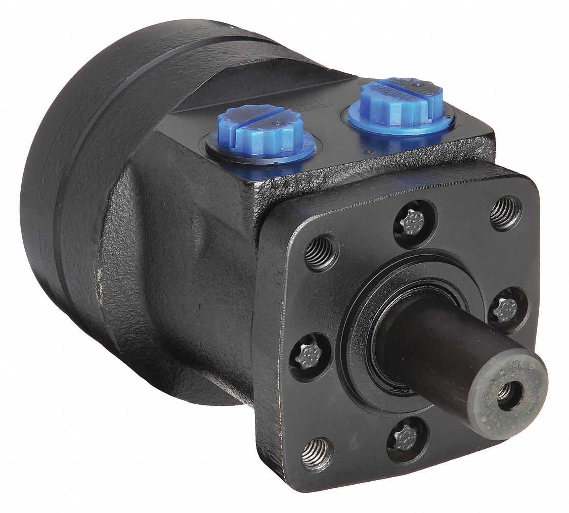 Hydraulic Motor: S Series, 4-Bolt, 3.25 in Pilot, 5.9 cu in/rev, 585 RPM Max. RPM