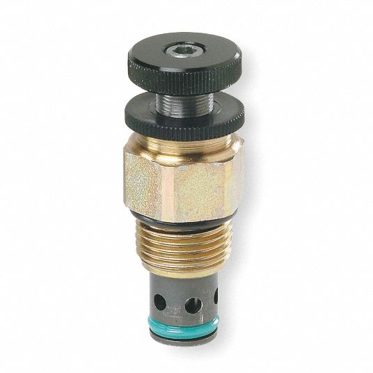 PARKER Needle Cartridge Valve, 5,500 psi, 16.0 gpm - 4UA84|NVH101K ...