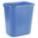 DESK RECYCLING CONTAINER,BLUE,7 GAL.