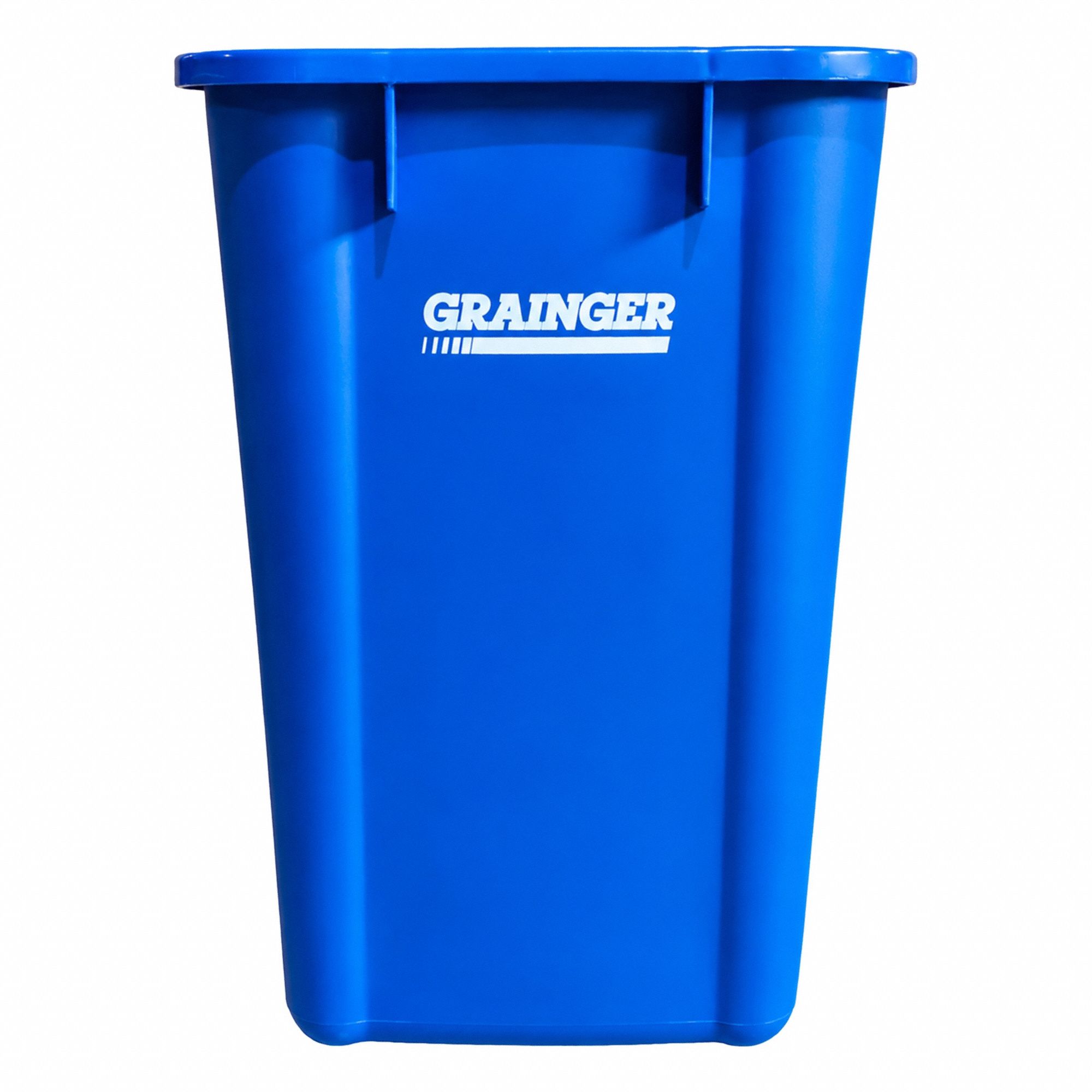 Recycling Wastebasket Dull Polish