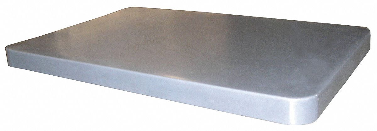 Cube Truck Lid: 10 cu ft Fits Truck Size (Cu.-Ft.), 37 1/2 in L 25 in W 2 1/2 in H