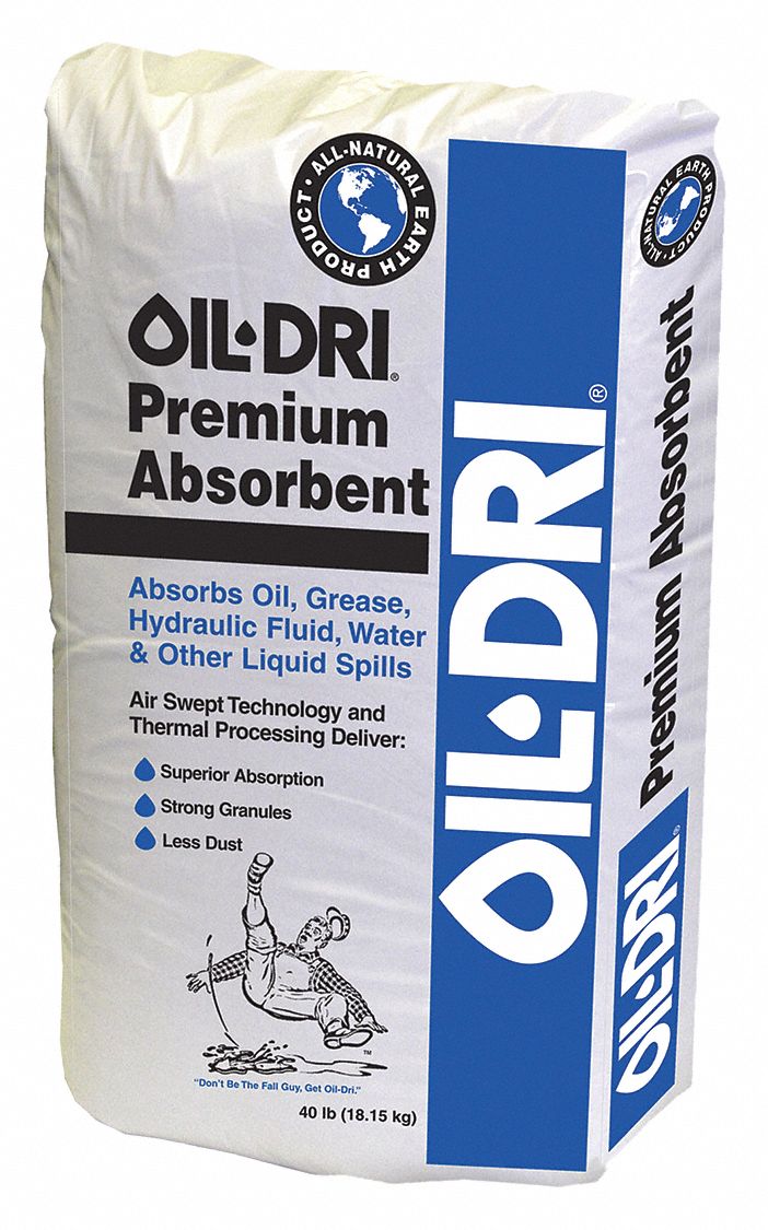 Oil Dri Loose Absorbent Universal Granular Clay 3 8 Gal