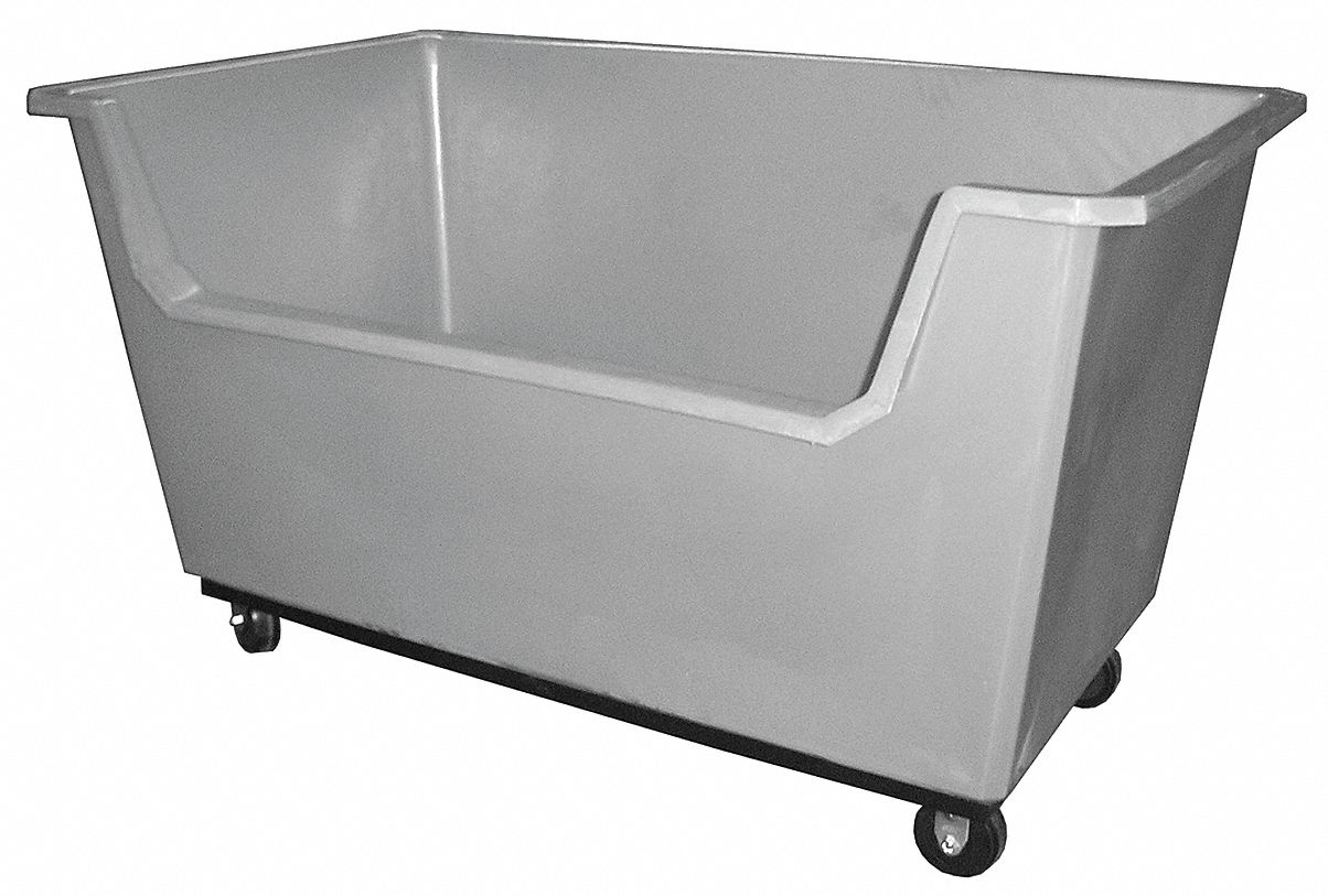 CUBE TRUCK,MDPE,GRAY,37.3 CU. FT.