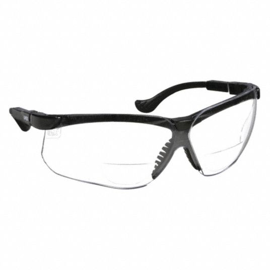 HONEYWELL UVEX Clear Scratch-Resistant Bifocal Safety Reading Glasses ...