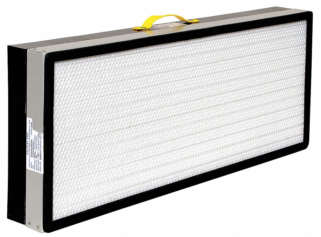Filter: HEPA, Powders, 4 in Overall Ht, 13 in Overall Wd, 13 in Overall Dp, 1