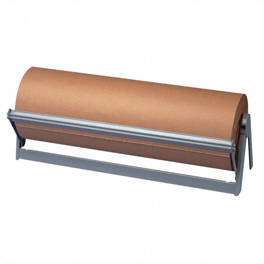 PD-W18 Wall Mounted Kraft Paper Roll Dispenser & Cutter for Rolls