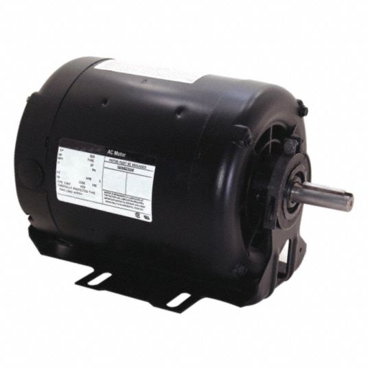 CENTURY, 1 Speed, Open Dripproof, Belt Drive Motor - 4UE84|F680 - Grainger