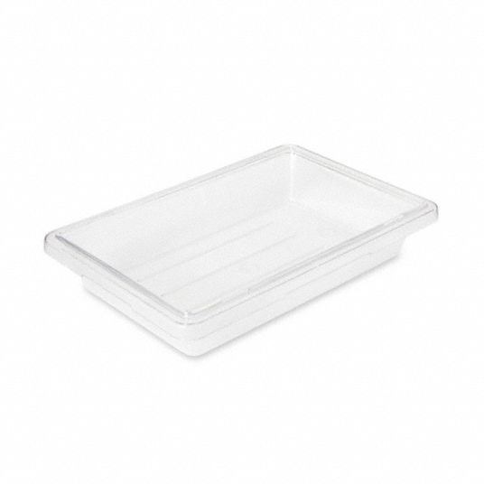 Rubbermaid 2 Qt. Clear Square Polycarbonate Food Storage