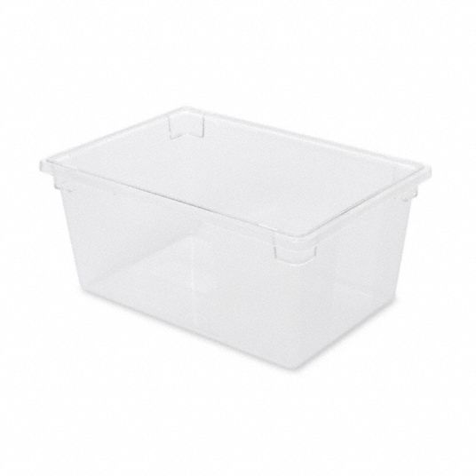 Rubbermaid Commercial Clear Food/Tote Box