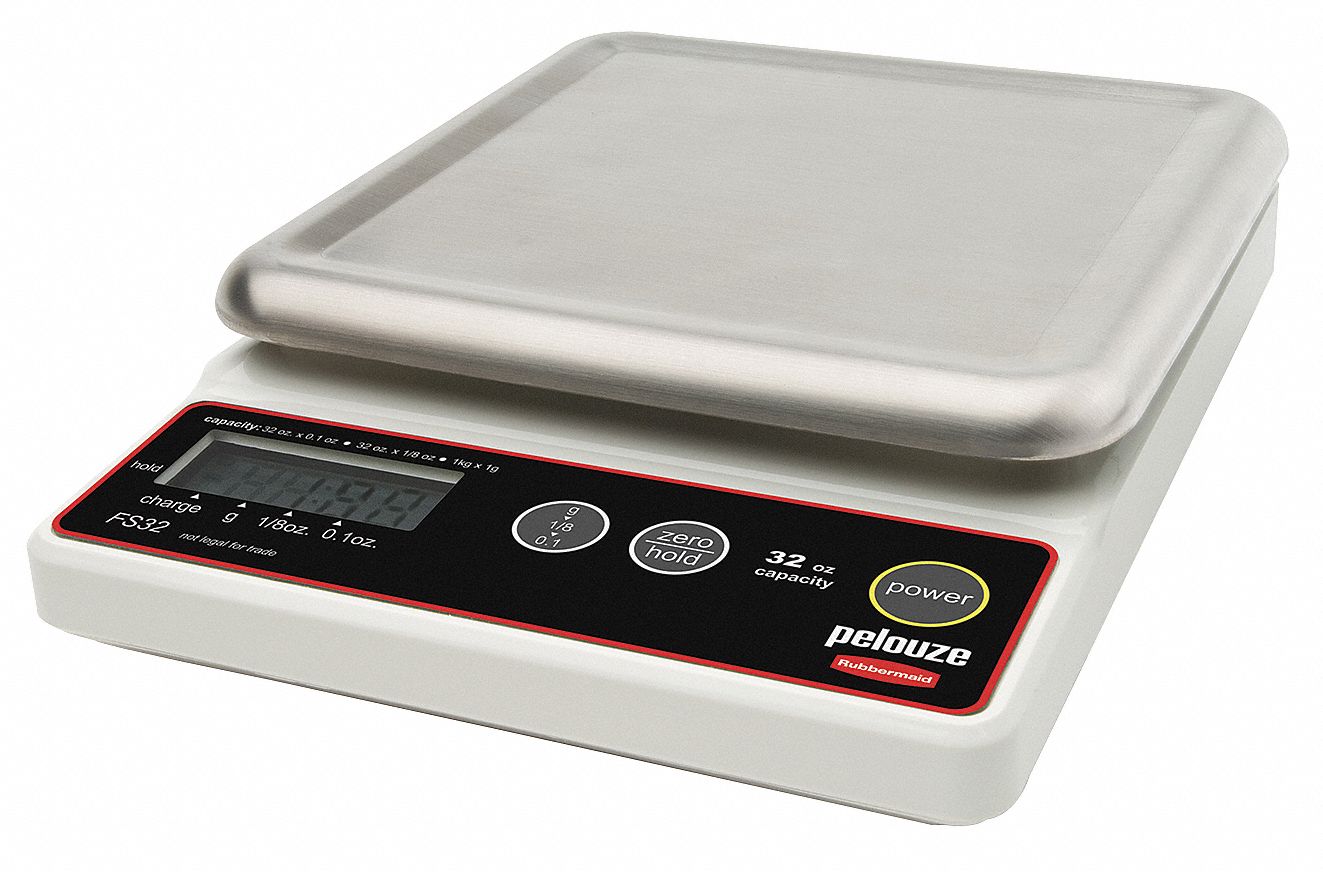 Portioning Scale, LCD Scale Display - Grainger