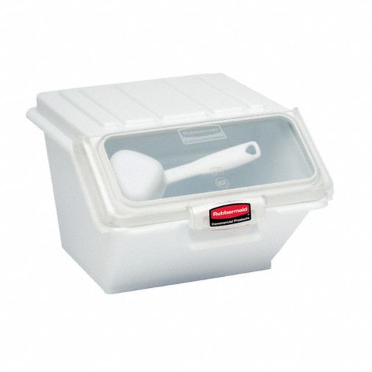 Rubbermaid Ice Cube Bin, White