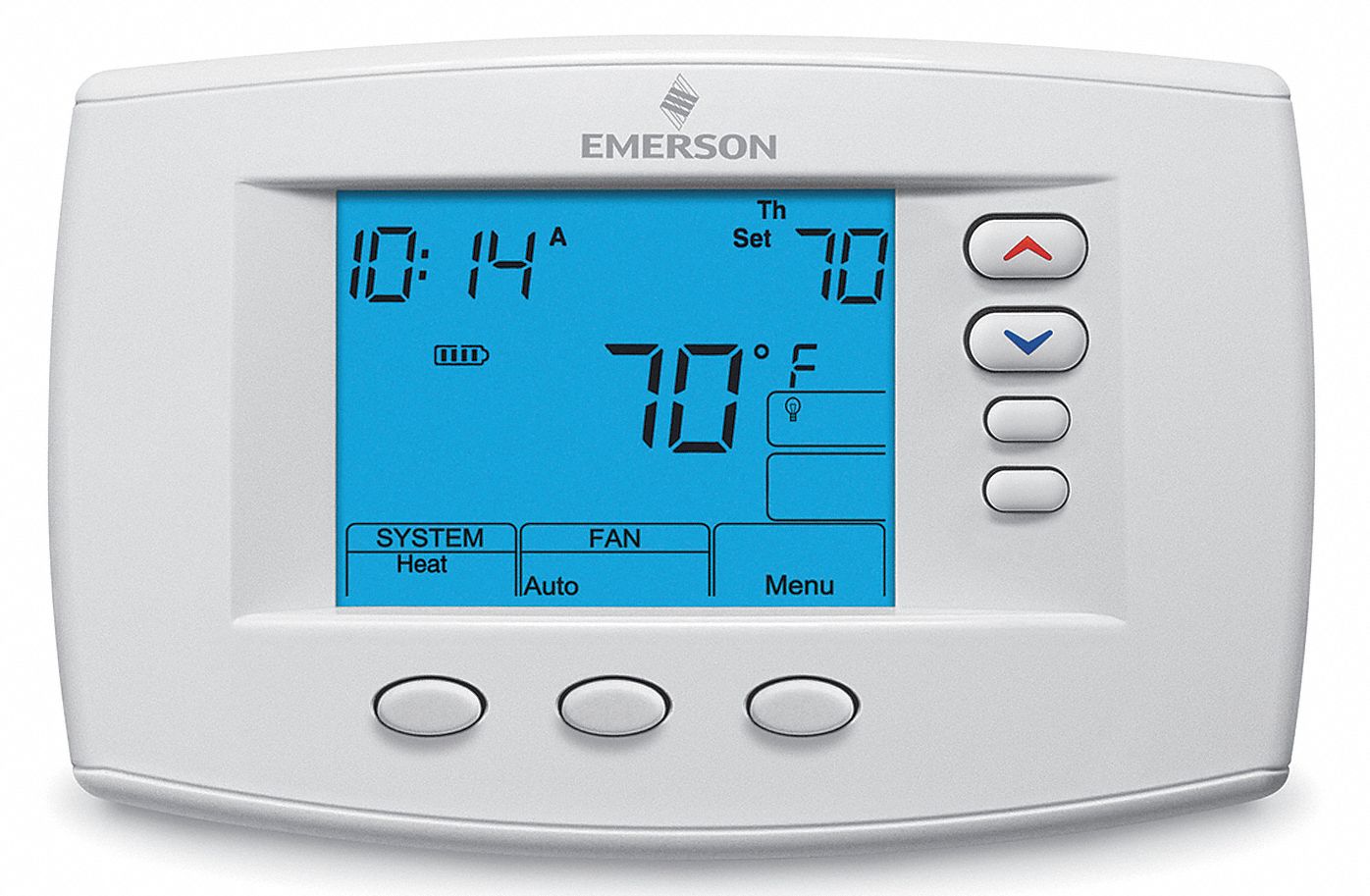 Termostato WiFi de 2 etapas, 2 Calor/2 Frío Programable