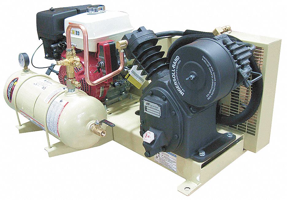 STATIONARY AIR COMPRESSOR,PISTON TYPE