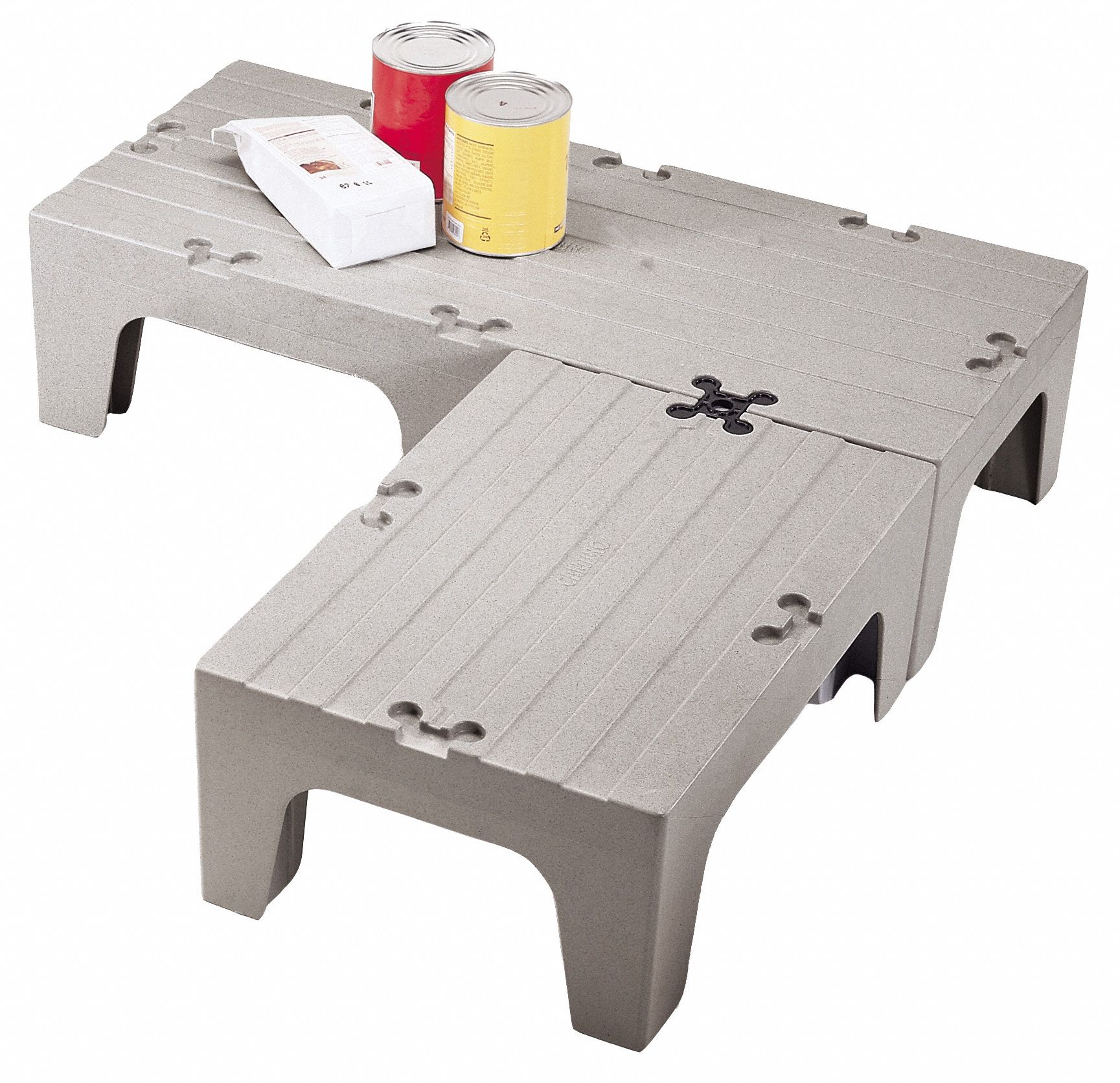 CAMBRO Dunnage Rack 12 in x 30 in x 21 in, Polypropylene, 1,500 lb