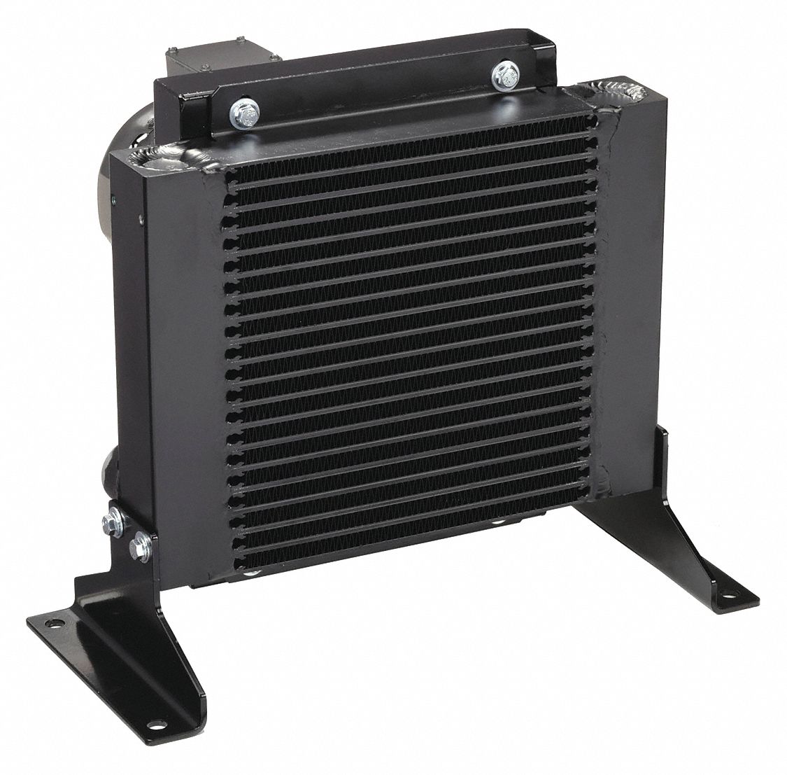 Forced Air Oil Cooler: 10 hp Heat Removed, 50 gpm Max. Flow, 377 psi Max. Pressure
