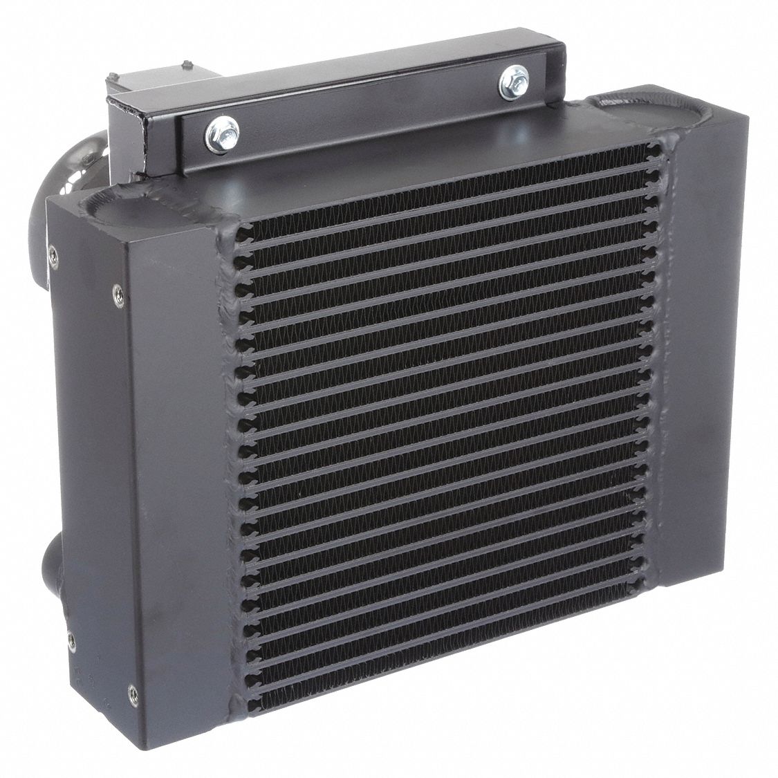 Forced Air Oil Cooler: 15 hp Heat Removed, 80 gpm Max. Flow, 377 psi Max. Pressure