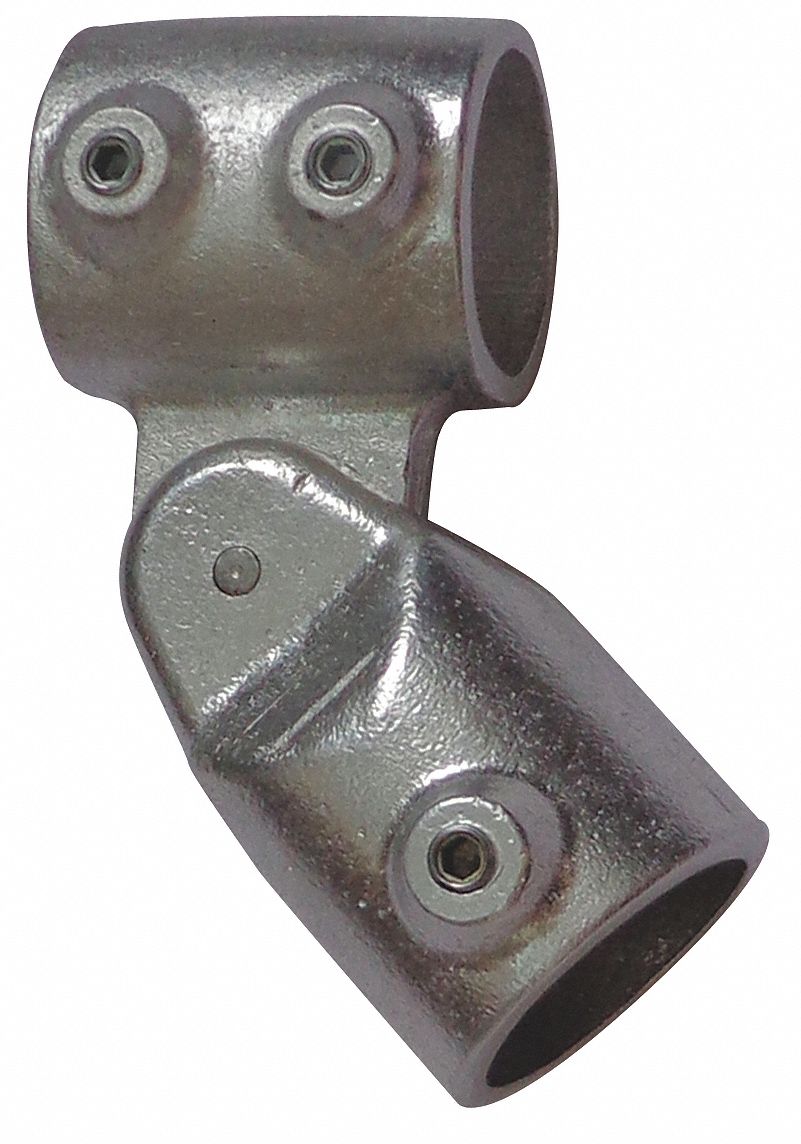 GRAINGER APPROVED Structural Fitting, Adjustable El/Tee 4UJ044UJ04 Grainger