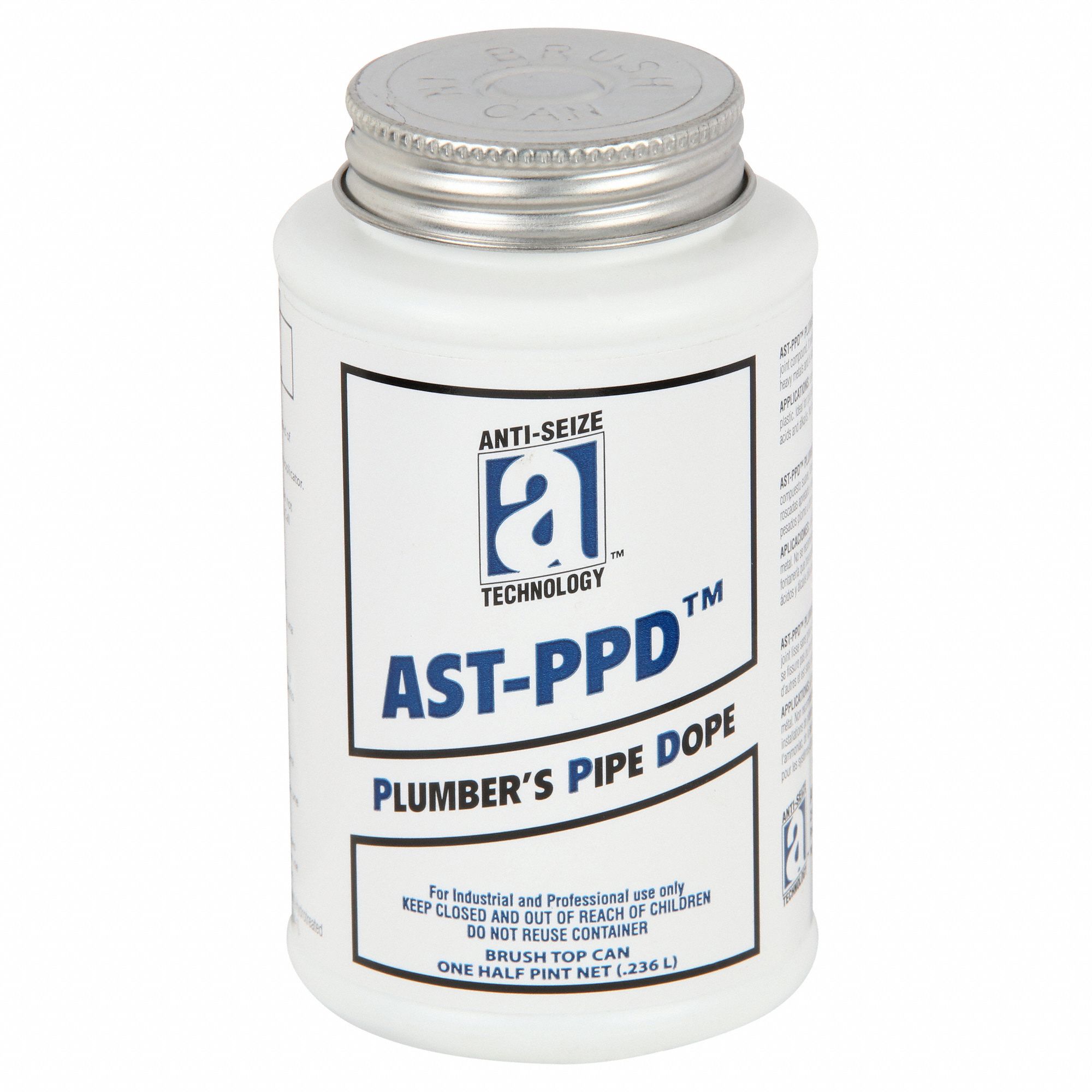ANTISEIZE TECH, ASTPPD, 9.6 fl oz, Pipe Thread Sealant 4UJ9425108