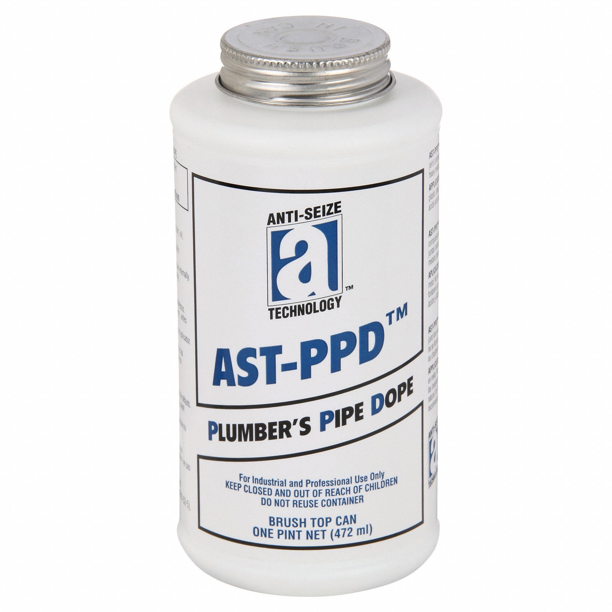 ANTISEIZE TECH, ASTPPD, 19.2 fl oz, Pipe Thread Sealant 4UJ9525118