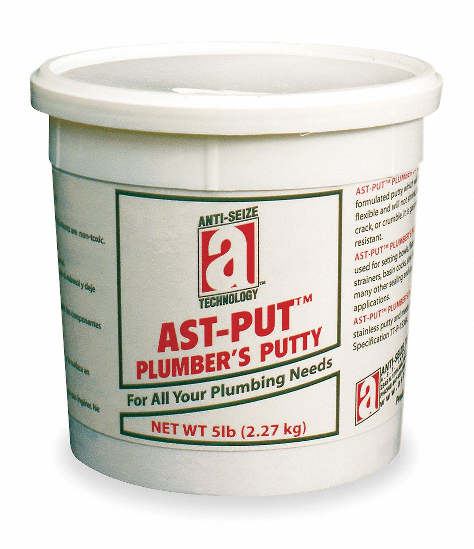 4UJ96 - AST-PUT[TM Plumbers Putty 14 oz. Tan
