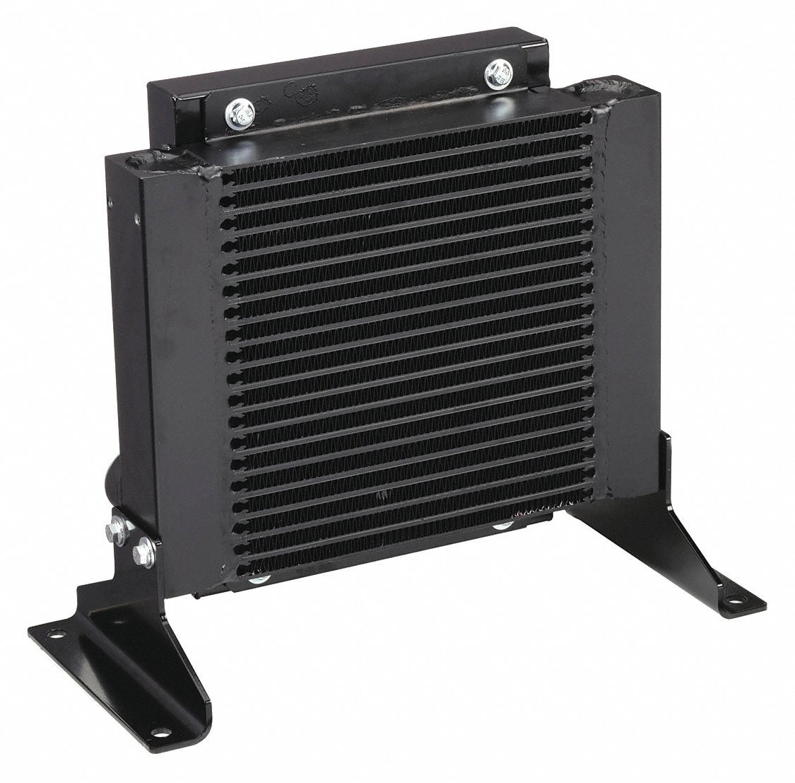 Forced Air Oil Cooler: 20 hp Heat Removed, 50 gpm Max. Flow, 377 psi Max. Pressure