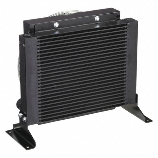 COOLLINE, 45 hp Heat Removed, 50 gpm Max. Flow, Forced Air Oil Cooler 4UJC2HR450372 Grainger
