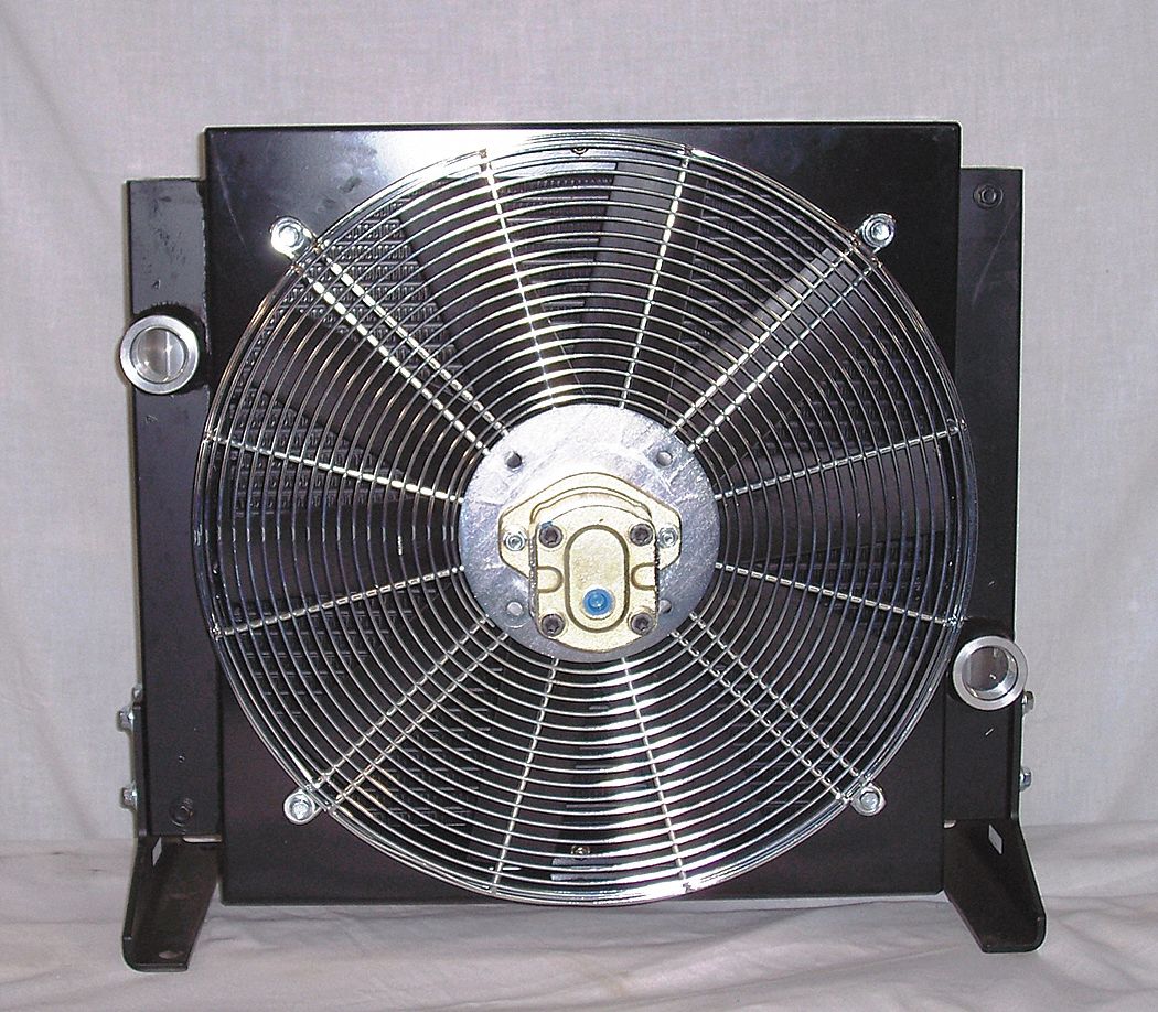 4UJC3 - Oil Cooler w/Hydraulic Motor 4-50 GPM