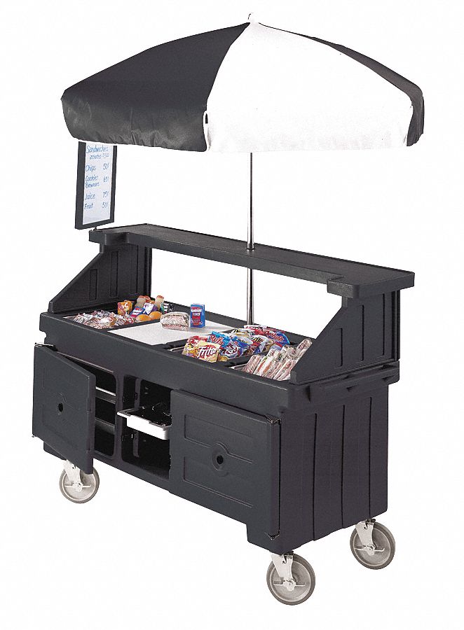 4UJP6 - Vending Cart 31-3/4 x 74-1/2 x 94