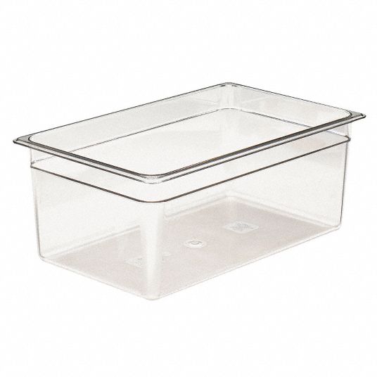 Cambro 20 7 8 In X 12 3 4 In X 8 In 27 Qt Polycarbonate Food Pan 4ujt6 Ca18cw135 Grainger