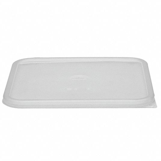 CAMBRO 24 in" x 16 in" x 8 in" Polypropylene Seal Covers, Translucent